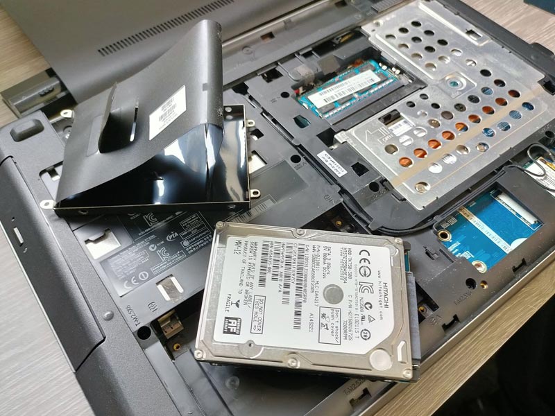 Remplacement disque dur SSD