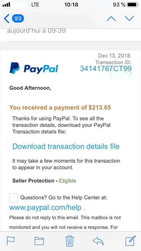 arnaque paypal