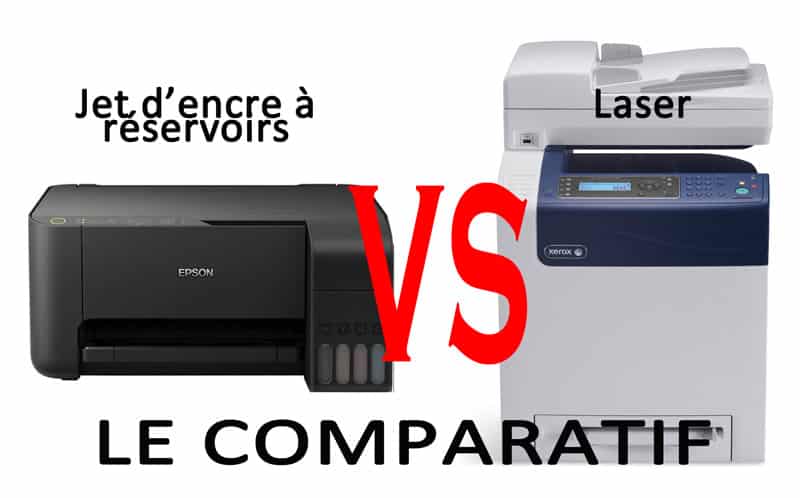 Trop grosses, les imprimantes laser ? Non, il y en a des compactes