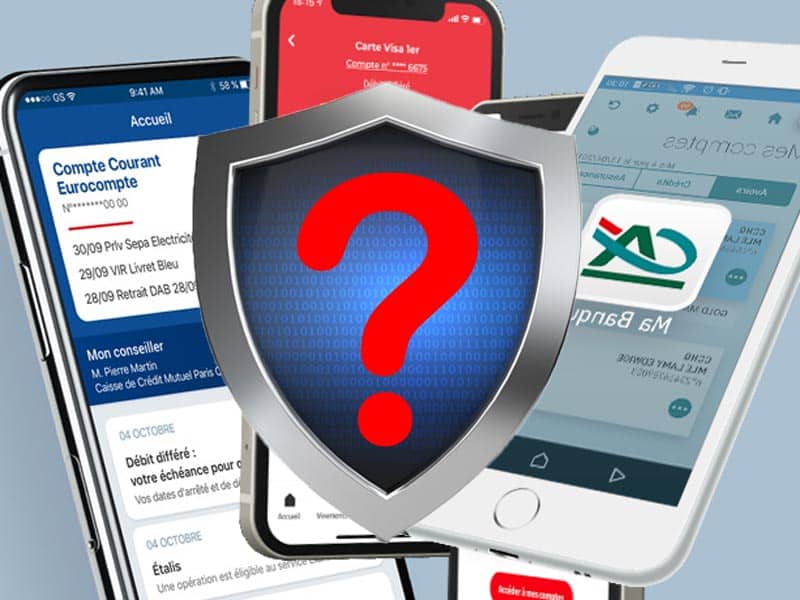 sécurité des applications bancaires pour smartphone