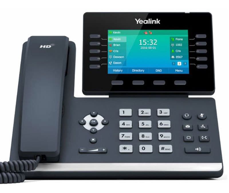  standard téléphonique pour entreprise Yealink T54