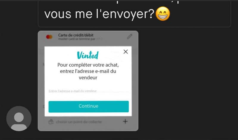 Avis Vinted - Colis jamais reçu mais payé