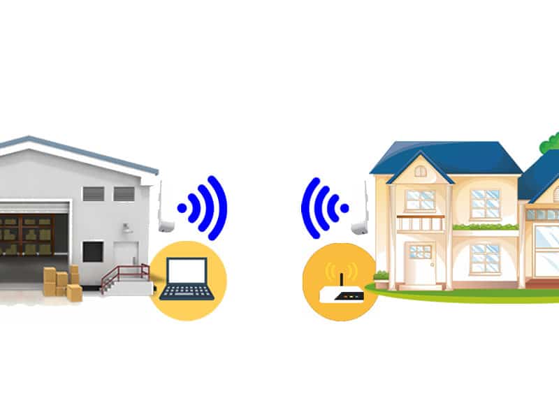 Pont Wifi : Partager une connexion internet sur deux bâtiments