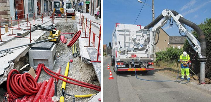 SAS Carré : construction de réseaux électriques et optiques (télécommunication)