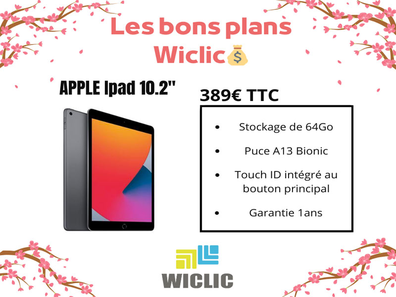 Promo : L’expérience iPad à prix Wiclic !